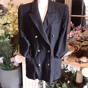 Elve a Tina K Design Cashmere Blend Dbl Breasted Blazer Size EU 38 / Small